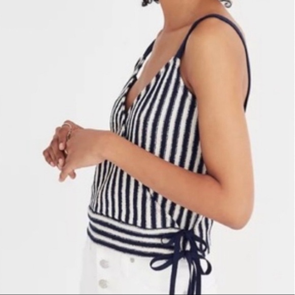 Madewell Stripe Wrap Tank - Picture 8 of 10